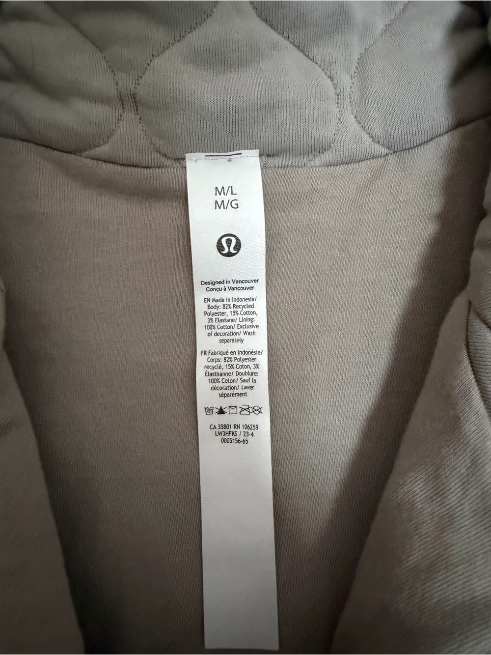 lululemon athletica cropped quarter zip - Picture 2 of 4